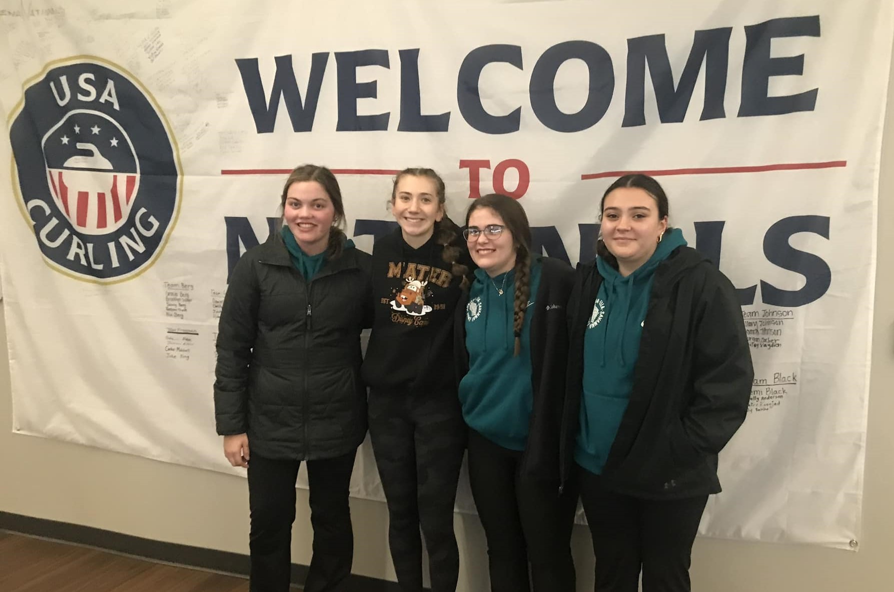 u18 girls at nationals